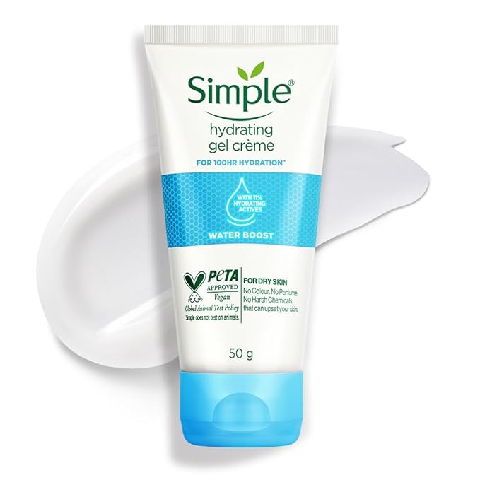 Simple hydrating light moisturiser for sensitive skin