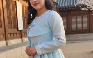 korean dress for women pastel blue korean style outfit