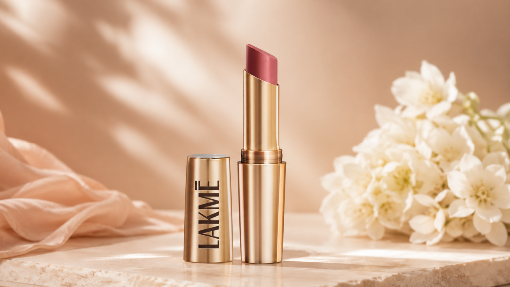 Lakme 9 To 5 Powerplay Priming Matte Lipstick Mp7 Blushing Nude
